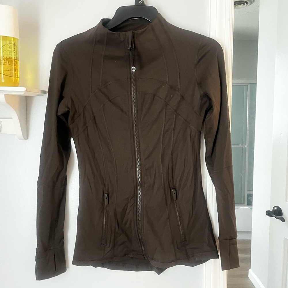 lululemon athletica Dark Brown Utility Jacket